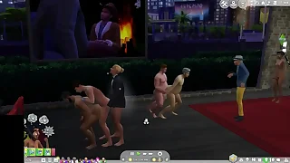 sims 4 well-pleased orgy